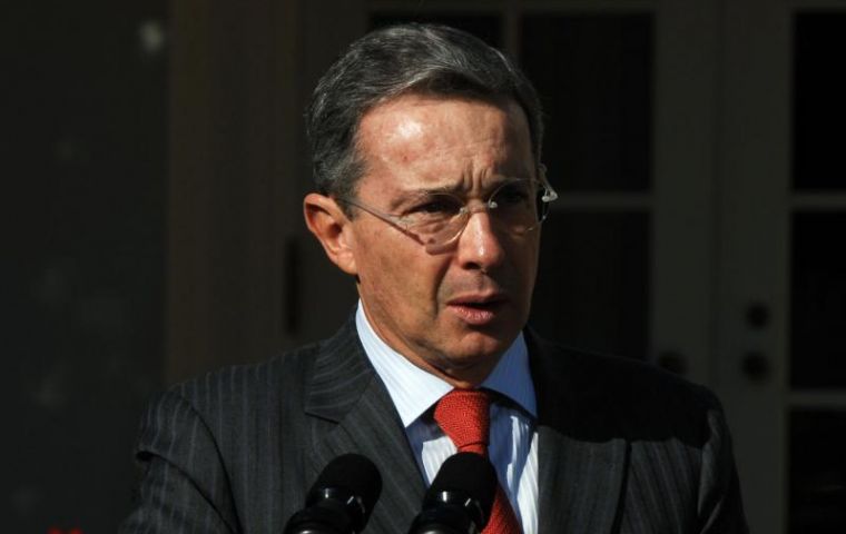 President Uribe’s strong hand until the very last minute