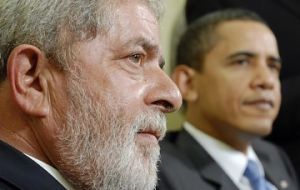 The Brazilian leader is disappointed with President Obama and his Latam policies  