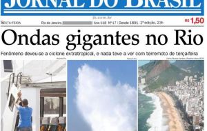 Jornal do Brasil celebrates September first its 119th anniversary