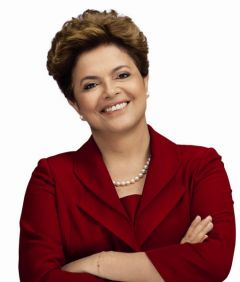 All my love to Bulgaria, signed Dilma Rousseff 