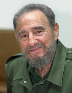 Cuban revolution leader Fidel Castro 