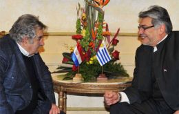 Presidents Jose “Pepe” Mujica and Fernando Lugo 