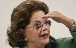 Polls show Ms. Rousseff is clearly consolidating with over 50% of vote intention 