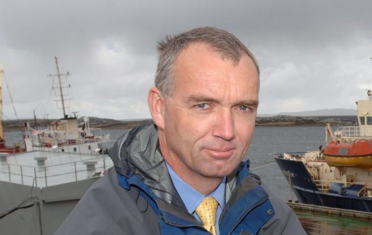 Falkland Islands Government Director of Fisheries John Barton