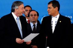 Nestor Kirchner the first Unasur Secretary General 