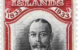 The Falkland Islands’ 1933 £ 1 centenary stamp 