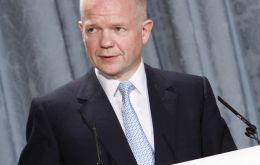 Foreign Secretary William Hague recalled when Britain was the leading investor in Latin America  