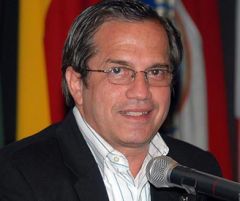 Ecuadorean Foreign Affairs minister Ricardo Patiño