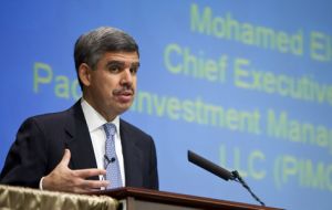 Mohamed El-Erian, CEO of Pimco, with investments worth 1.3 trillion US dollars 