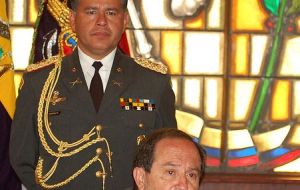 Ecuadorian Defence minister Javier Ponce