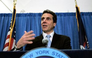 New York Attorney General and governor-elect Andrew Cuomo