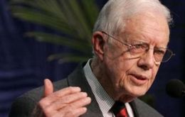 Former US president Jimmy Carter praised the Brazilian initiative 