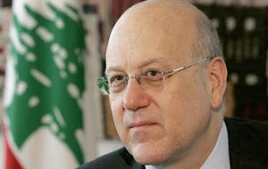 Lebanon's prime minister-designate, Najib Mikati