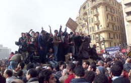Cairo’s Tahrir Square, epicentre of the struggle 