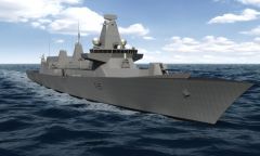 The state of the art Royal Navy Type 26 frigate
