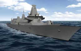 The state of the art Royal Navy Type 26 frigate
