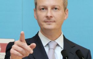 French Agriculture minister Bruno Le Maire: guardian angel of EU farmers 