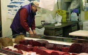 In December Japan had a stockpile of 4.455 tons of frozen whale meat 
