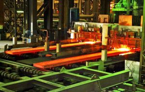 Steel production rose 28% to 5.14 million tons in 2010