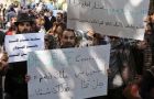 In Damascus hundreds marched chanting Peaceful, Peaceful, God, Syria, Freedom