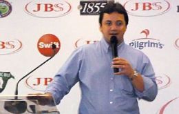 World’s largest meat company JBS, CEO Wesley Mendonca Batista  