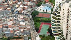 Income inequality is the highest in Chile with 38% of locals finding it very difficult to live on current earnings 