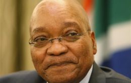 South Africa’s Jacob Zuma, the only BRICS member to vote for a no-fly zone over Libya 