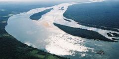 The Belo Monte dam once finished will be world’s third largest. Xingu River.