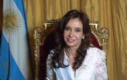 The October election could turn out to be a landslide for Cristina Fernandez<br />
