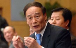 Vice Premier Wang Qishan admits inflation is China’s most pressing problem 