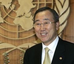 UN Secretary General Ban Ki Moon