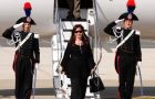 The Argentine president is currently in Rome for the 150th Italian reunification celebrations<br />
<br />