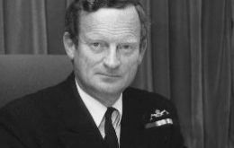Sir John ‘Sandy’ Woodward led the Task Force in 1982 that recovered the Falklands