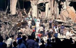The Israeli embassy was flattened on March, 1992