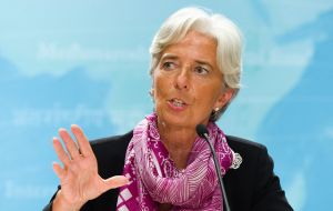 Christine Lagarde on Friday will consider disbursement of funds for Greece (Photo IMF) 