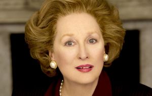 Iron in the soul ... Meryl Streep channels Margaret Thatcher in The Iron Lady.