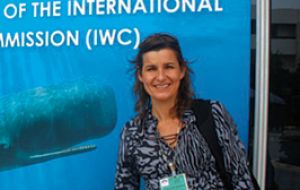 Roxana Schteinbarg, from the Argentina-based Institute for the Conservation of Whales