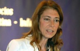 Minister Debora Giorgi says Colombia is a good market for industrial equipment and goods