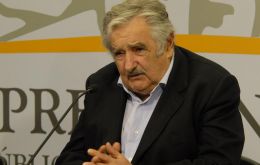 “We’re not China, far from it, complained President Mujica” 