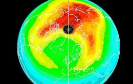 The ozone layer blocks ultraviolet-B rays from the Sun, which can cause skin cancer and other medical conditions