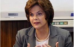 President Rousseff claims 62 tons of drugs and 6.5 of ammunition have been seized since last June 