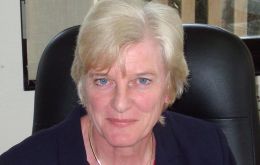 Phyl Rendell chair of the Falklands Offshore Hydrocarbons Environmental Forum