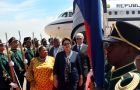 President Rousseff praised Angola’s post war reconstruction achievements