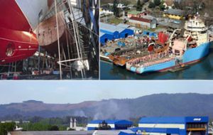 Chilean shipyard Asenav (Photo FIS)
