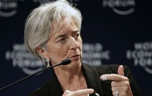 Euro zone the core of the trouble said Lagarde 