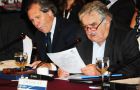 President Mujica made the announcement at the closing ceremony