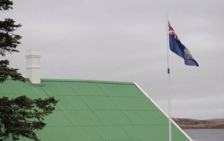 Gilbert House, seat of the Falklands elected Legislative Assembly 