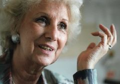 Estela de Carlotto: “all is fine with Cristina, but what about a different government?”