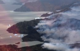 Over 9.000 hectares have been destroyed (Photo AFP)