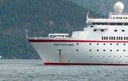 German cruise vessel ‘Deutschland’ 